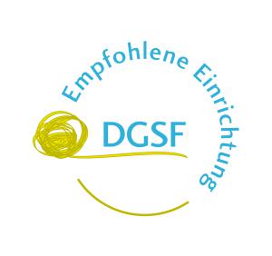 Logo: Emppfohlene Einrichtung DGSF